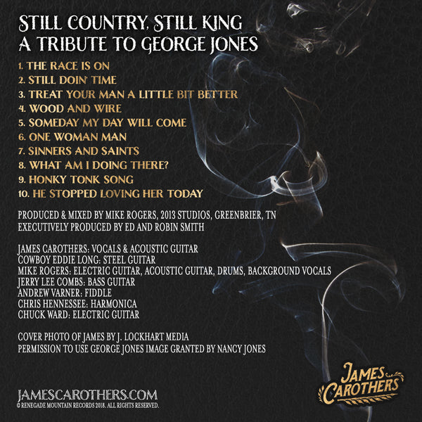 Still Country, Still King: A Tribute to George Jones CD